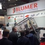 En el stand de Blumer