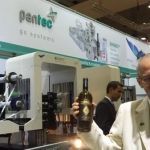 En el stand de Pantec