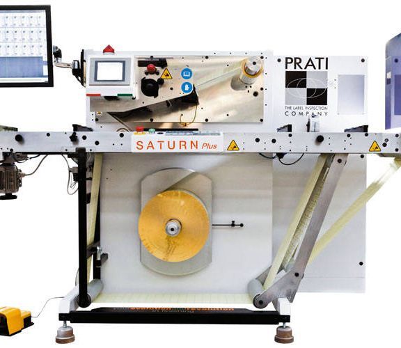 Equipo de rebobinado e inspección 100% Saturn Plus Prati máquina rebobinadora e inspección Saturplus