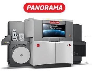 panorama maquina de etiquetas