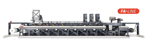 máquina flexografica FA Line Esagraf