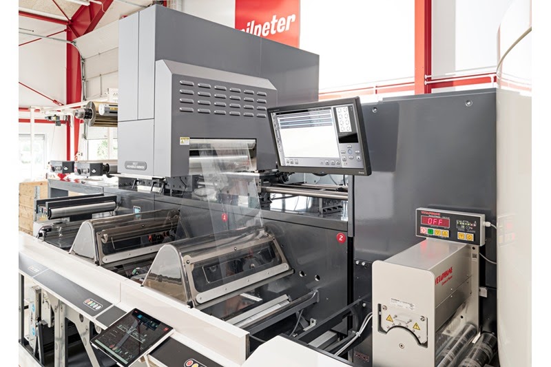 Unidad de inyección Nilpeter print bar