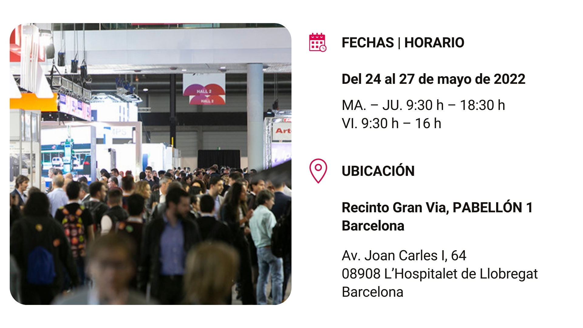 horarios feria graphispag