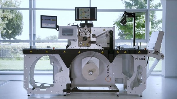 máquina rebobinadora saturn prati